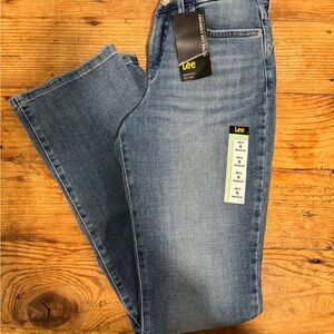 Lee Medium Wash Regular Fit Bootcut Mid Rise Jeans